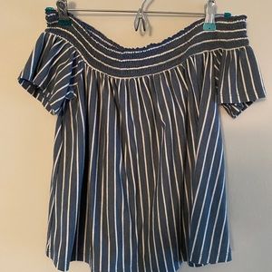 Off the shoulder shirt